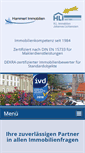 Mobile Screenshot of immopartner-ffb.de